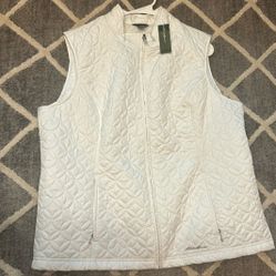 Eddie Bauer zip-up vest
