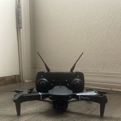 E88 Pro Drone Black Portable Min