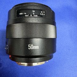 Yongnuo YN 50mm f/1.4 Lens for Canon EF 