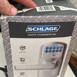 Schlage door handle lock
