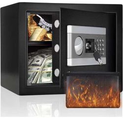 Fireproof Safe Box with Fireproof Document Bag
