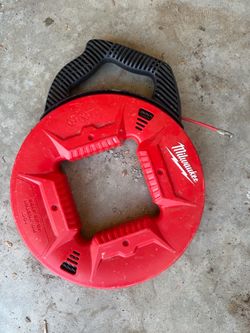 100 ft. Polyester Fish Tape with Flexible Metal Leader