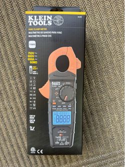 Klein Tools CL445 HVAC Clamp Meter, Auto-Ranging TRMS, NCVT, Measures Voltage, Current, Temperature, Micro Amps, InRush and More