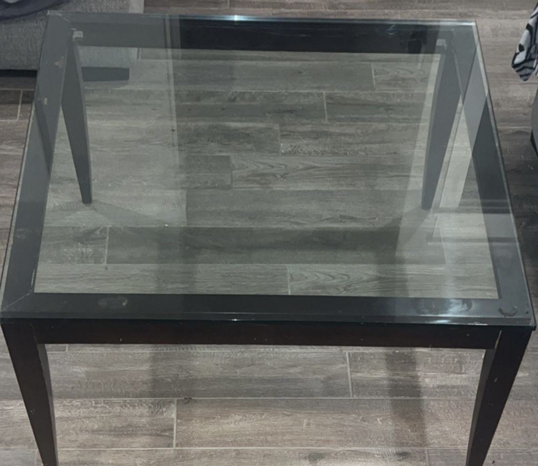 Glass table