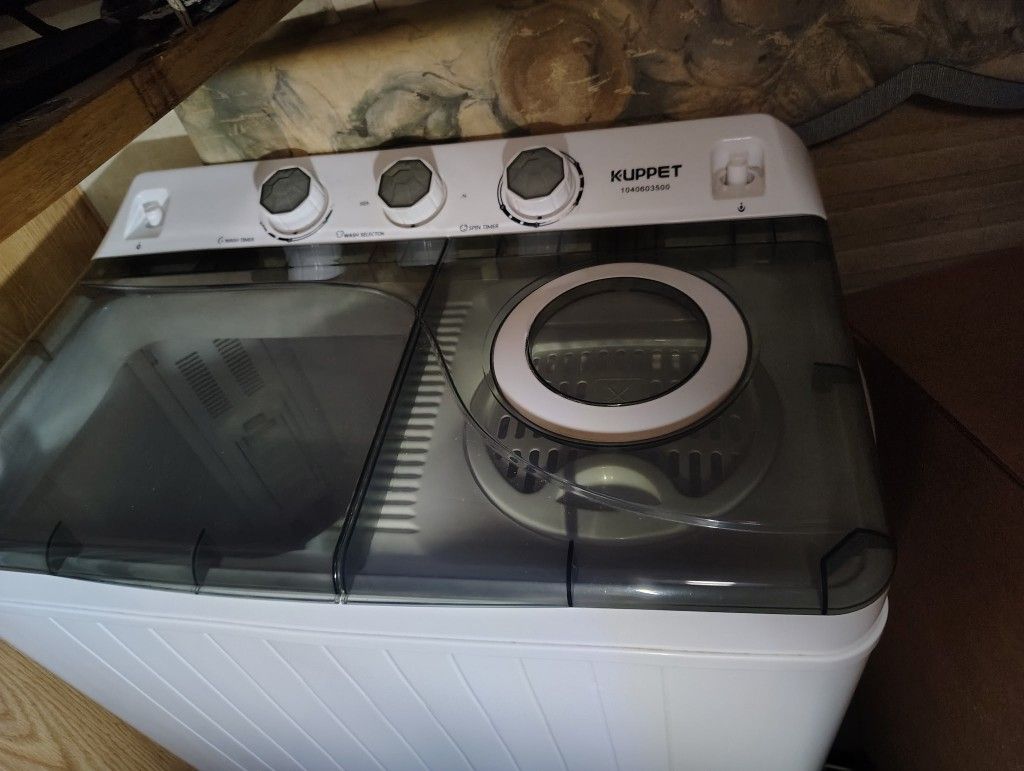 Portable Clothes Washing Machine! (KUPPET)