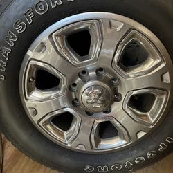DODGE RAM WHEELS AND TIRES