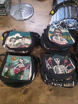 Day of the Dead Canvas Bags