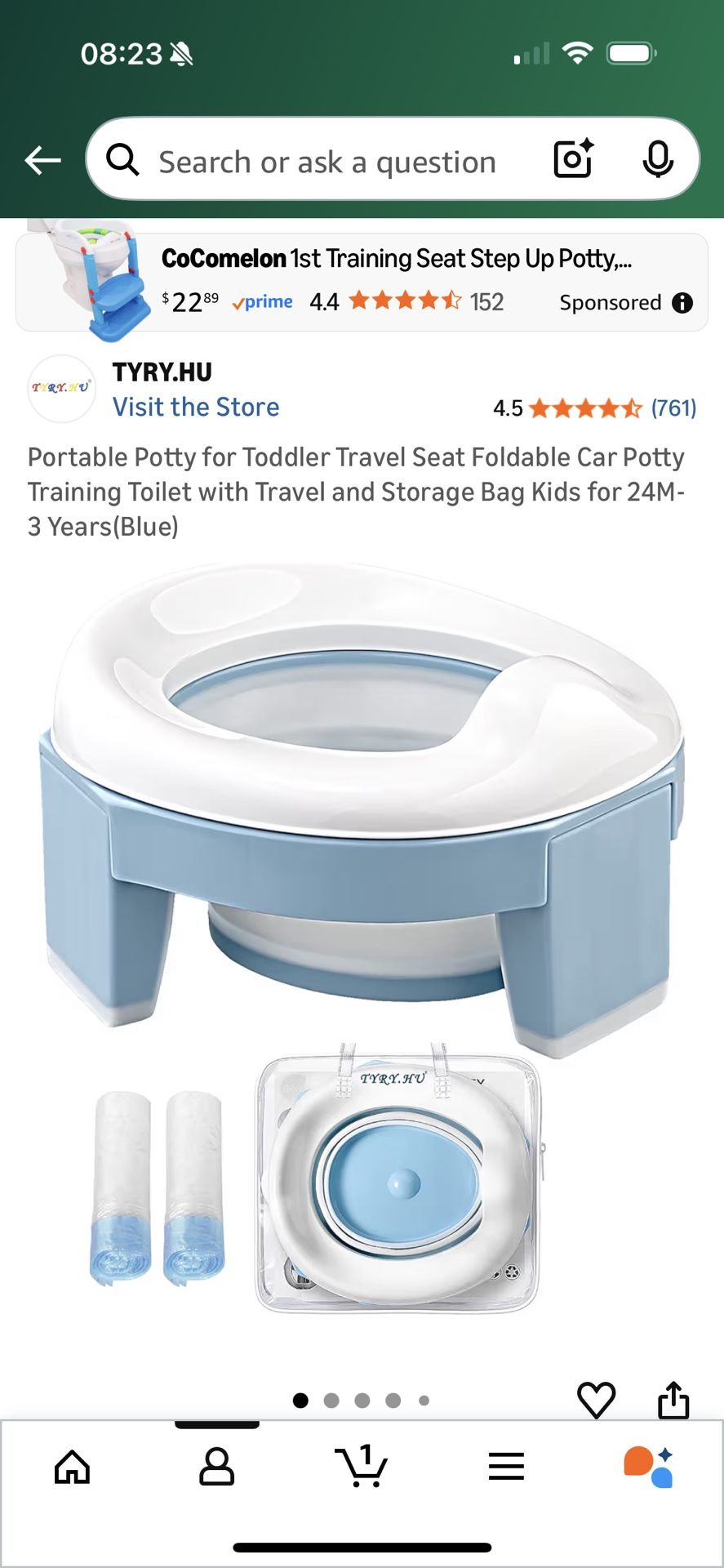Potty Training Toilet Seat