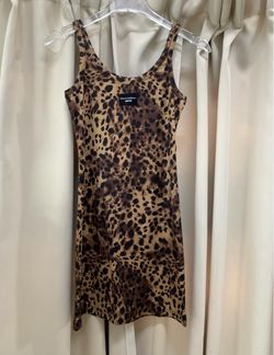 DG Skims Cheetah Leopard Mini Dress