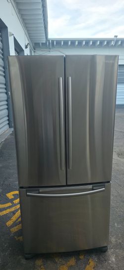 🔥 SAMSUNG French Door Refrigerator Stainless Steel | Like New 🔥 Nevera Samsung French Door Acero Inox  Como Nueva |