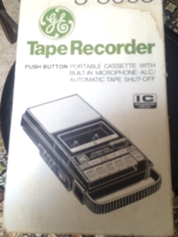 Cassette recorder- player