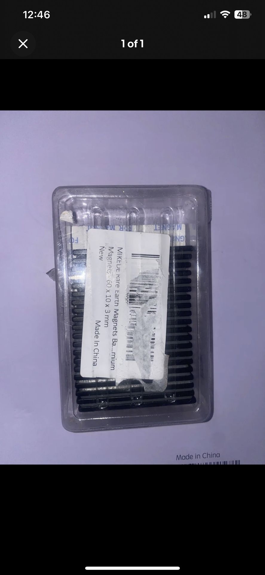 MIKEDE Rare Earth Magnets Bars, 20 Pack Extra Strong Neodymium Bar Magnets wi...