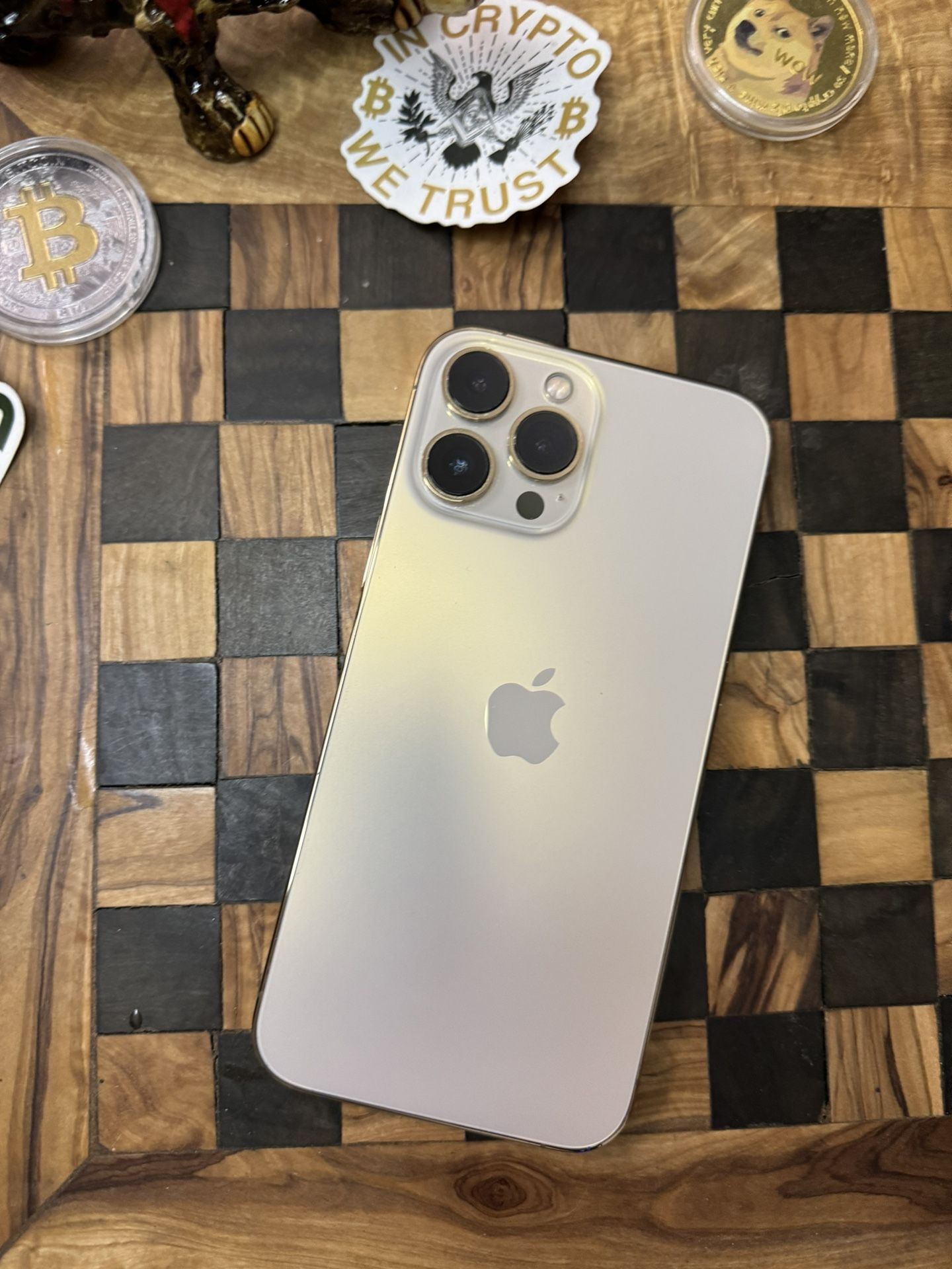 Iphone 13 Pro Max 128Gb Gold Att Or Cricket Only