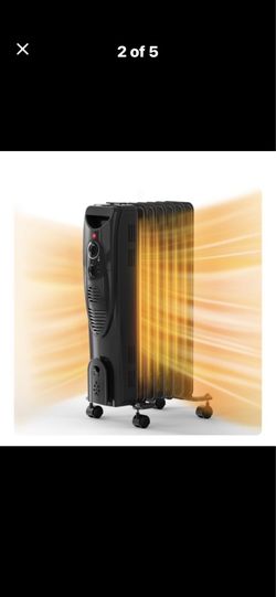 1500W Oil-Filled Radiator Space Heater