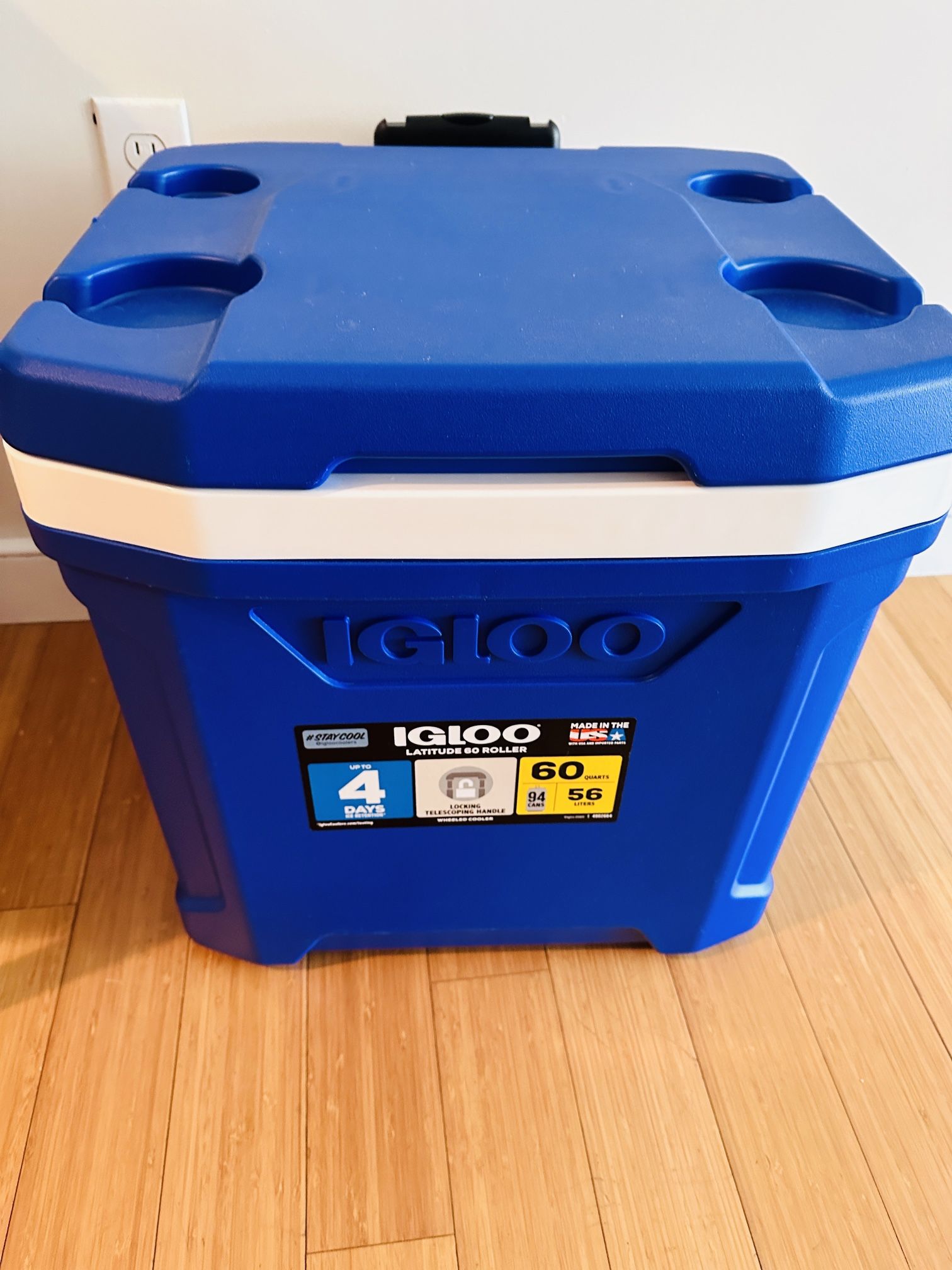 Igloo Ice Cooler 60qt - Used Only Once 