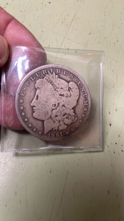 1891 -O silver dollar