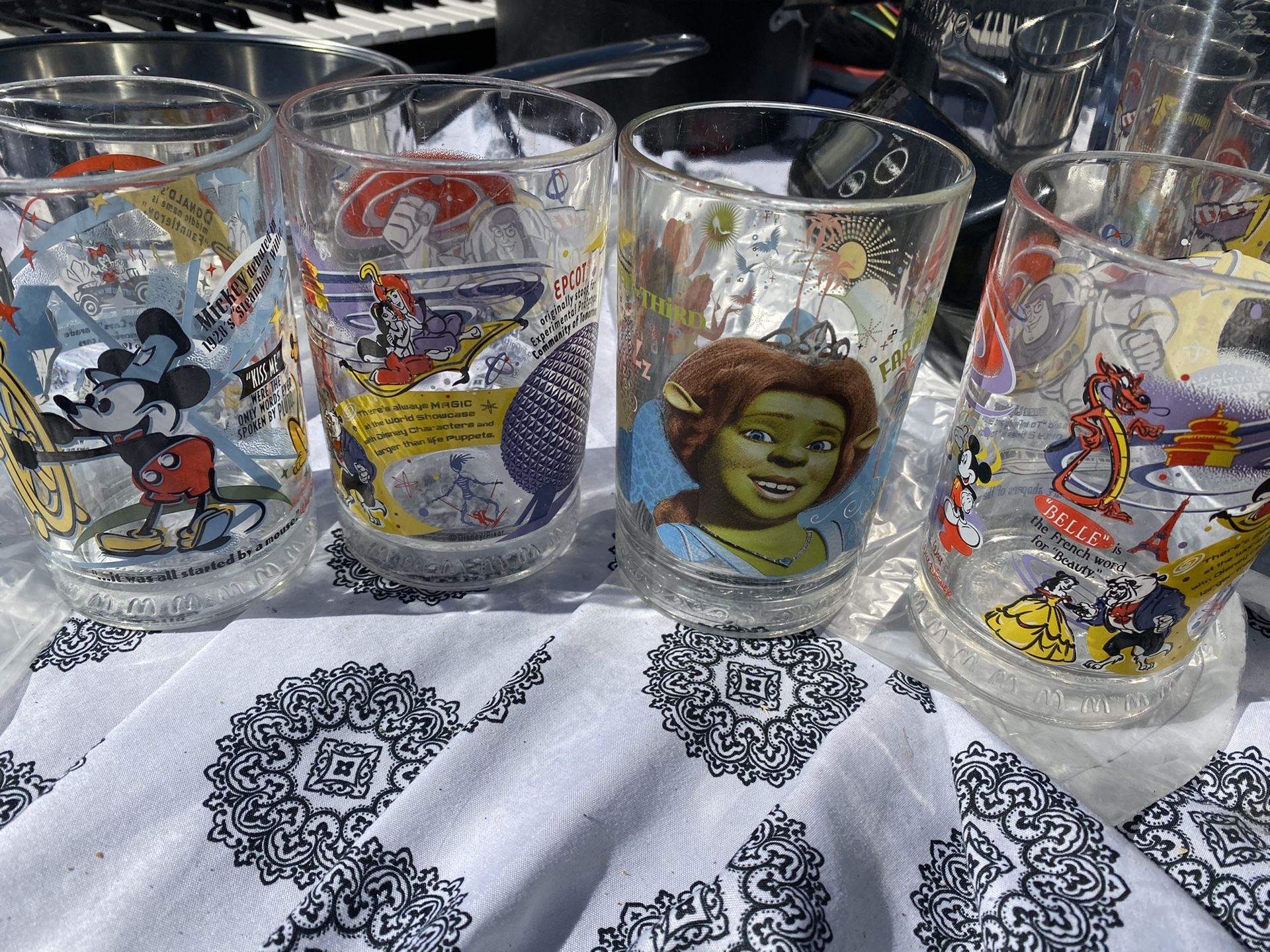 Collectibles Disney glass