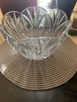 Glass Fruit Bowl
