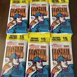 Heritage baseball Sports Card Lot Of 6 Fat Pack Topps Sealed 