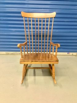 Wood Rocking Chair - Will Deliver