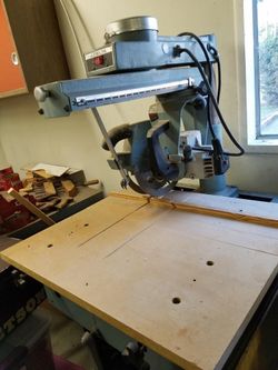 Delta radial arm saw