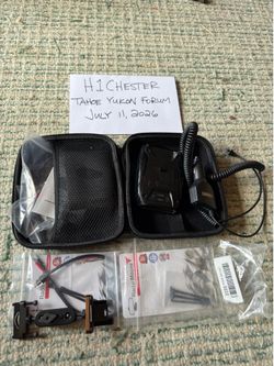 Uniden DFR7 Radar Detector, Mounting Kit and Hardworing Kit