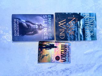 Sci-Fi Fantasy Book Lot of 3