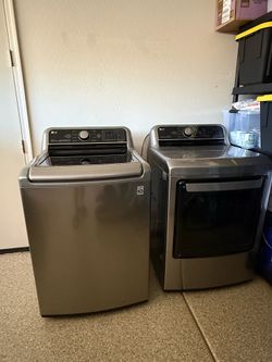 LG washer and dryer