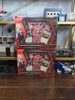 Pokemon TCG Trading Card Game Team Rocket's Mewtwo EX Box
