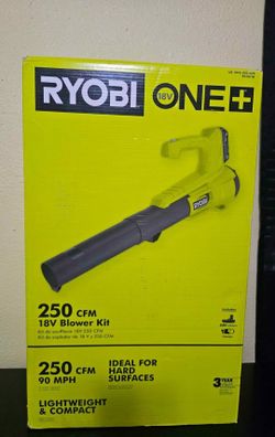 RYOBY 250 CFM 18v BLOWER KIT 