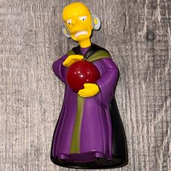 Fox The Simpsons Mr. Burns Collectible Burger King Toy