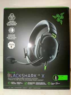 Razer black shark v2 x wired