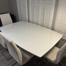Modern White Table