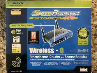 LINKSYS Wireless G Router WRT54GS 2.4ghz (Used)
