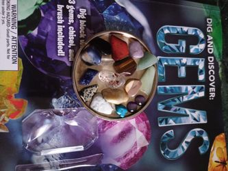 Gems with book
