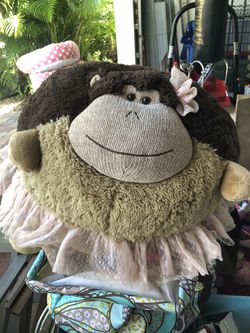 Ballerina monkey animal stuffed