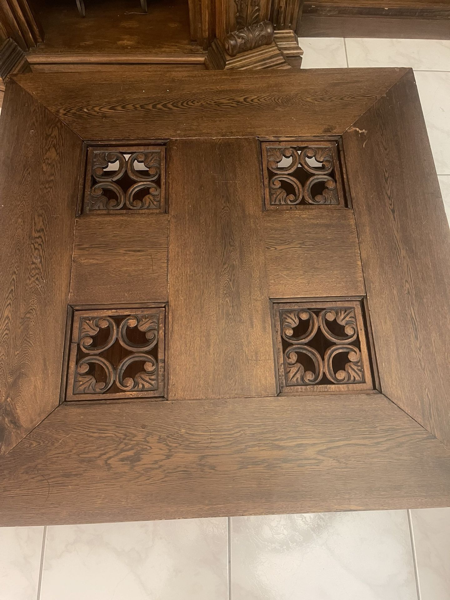 wooden table for living room