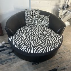 Ashley furniture swivel Chair W Removable Cover 