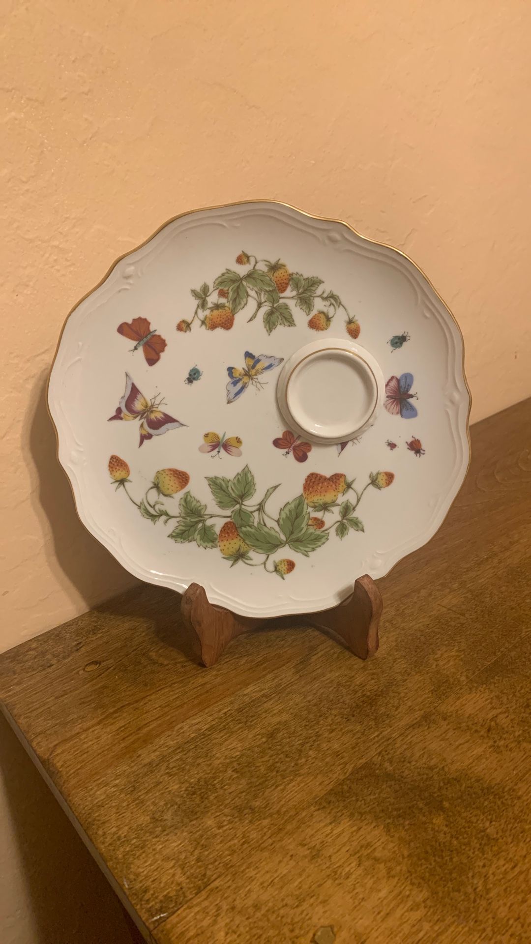 Antique Lenwil Ardalt Luncheon China Plates Set (4). Great