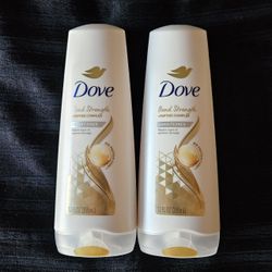 $5 For Both - Dove Bond Strength Conditioners 12oz 