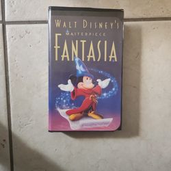 Vhs Walt Disney Masterpiece FANTASIA MOVIE 