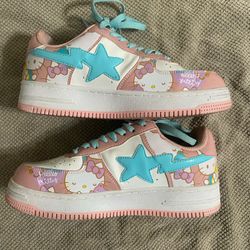 Bapestas X Hello Kitty Sneakers