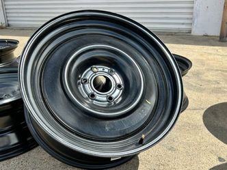 FREE DELIVERY 4x Chevrolet Chevy 22"x 9" OEM Transporter Steel GM GMC Wheels Black Rims 6x5.5