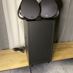 Logitech - G560 LIGHTSYNC 2.1 Bluetooth Gaming Speakers with Game Driven RGB Lighting