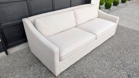 Restoration Hardware Belgian Linen sofa