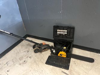 Chainsaw and electric edger