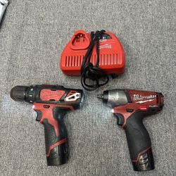 Milwaukee M12 3/8 Impact And Drill