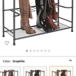 Boots  Rack - Holds 6 Pairs -used 