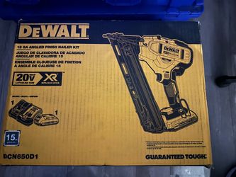 DeWalt DCN650D1 XR 20Volt Li-ion  Cordless nailer