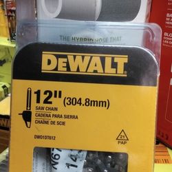 DEWALT 12" (304.8 mm) SAW CHAIN